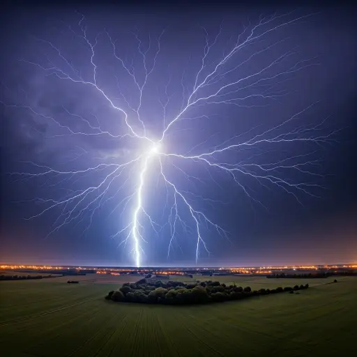 Significado de soñar con estar en una tormenta eléctrica